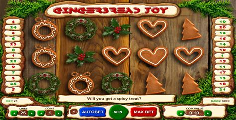 Gingerbread Joy Novibet